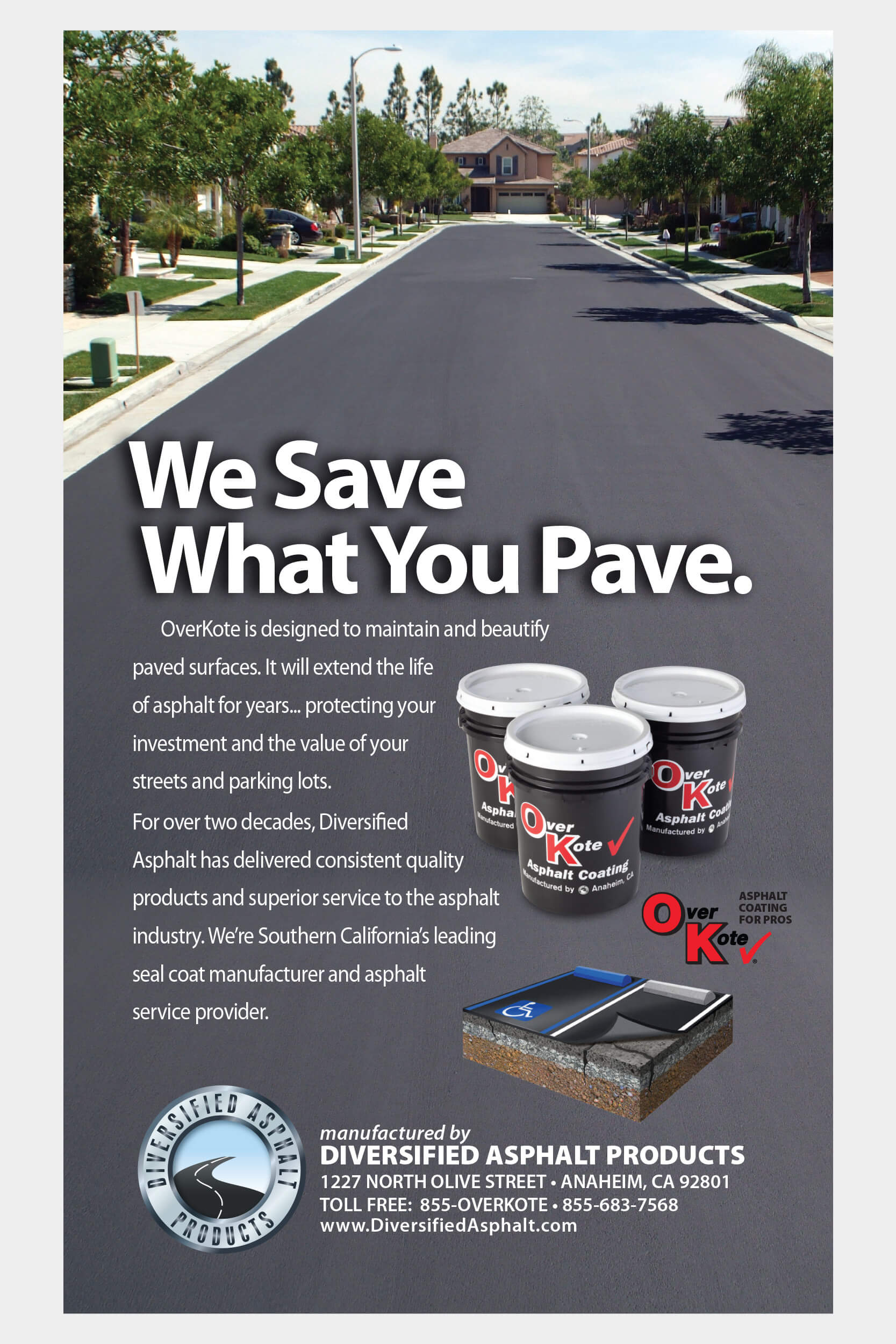 Diversified Asphalt OverKote