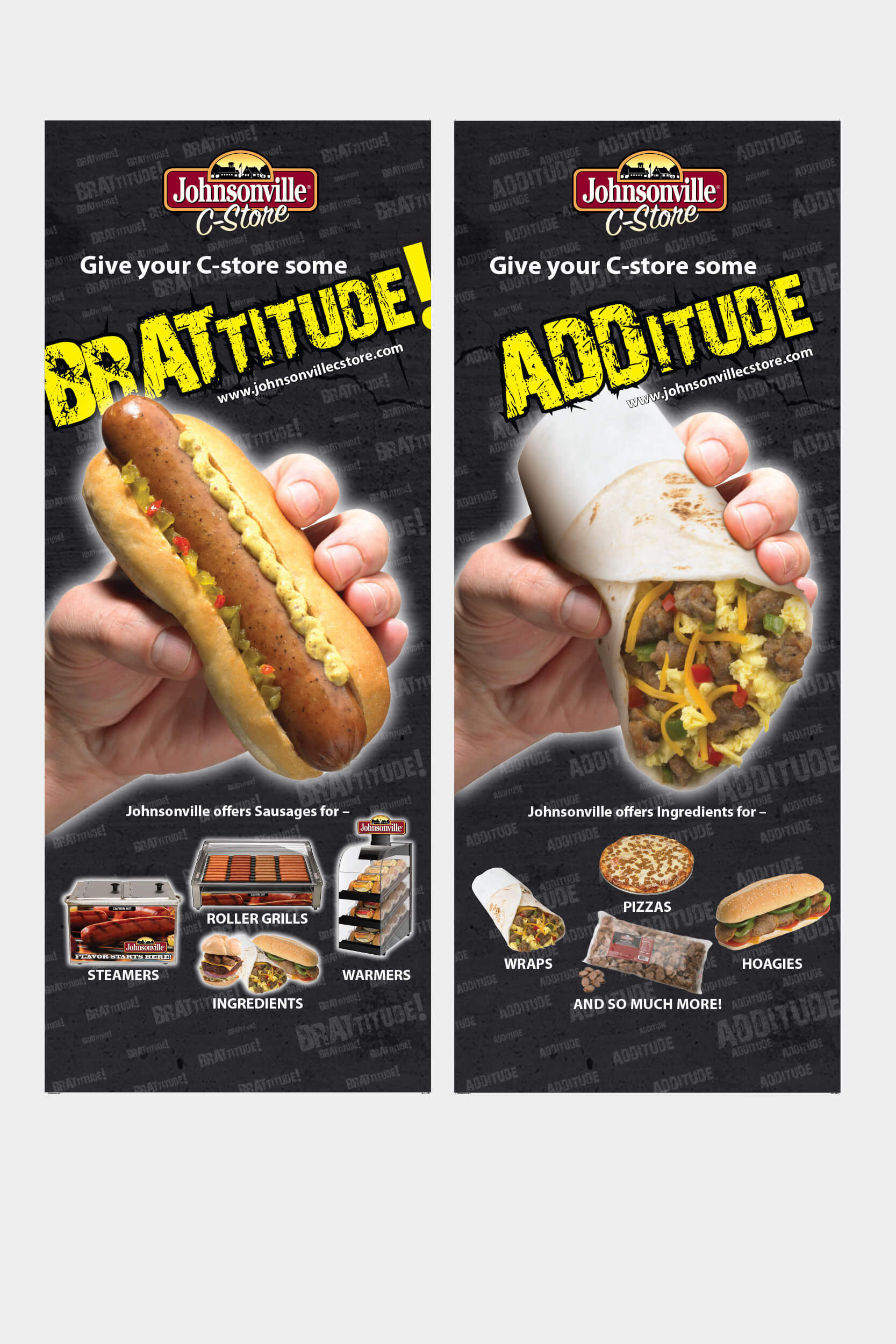 Johnsonville Trade Banners